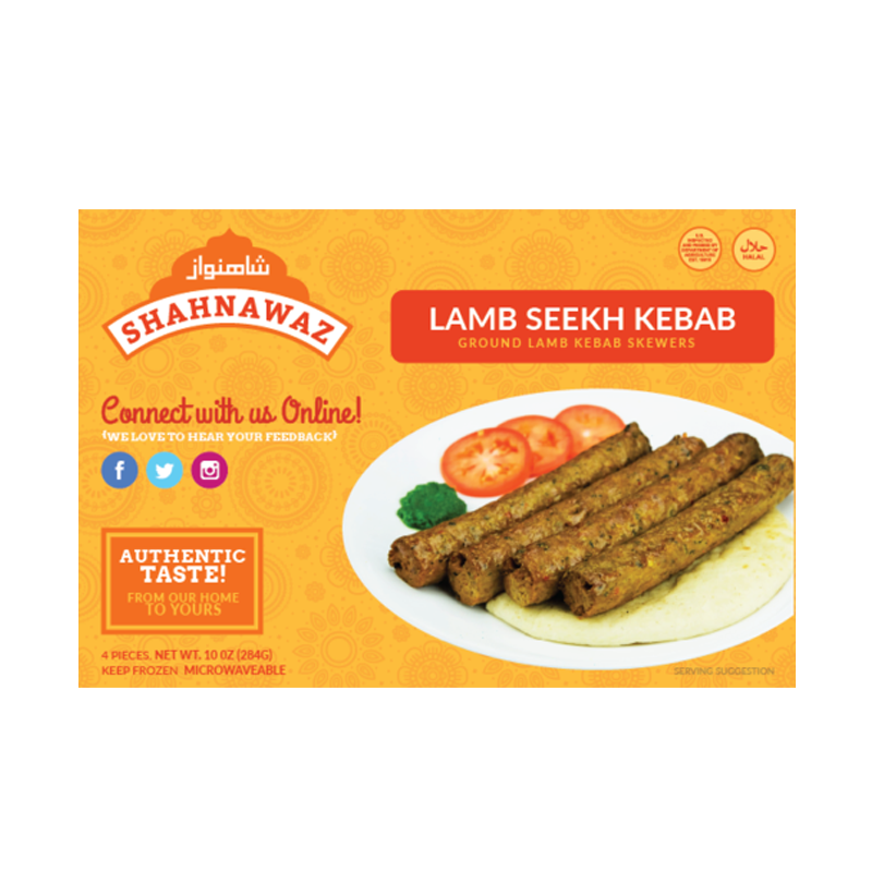 Picture of Shahnawaz Lamb Seekh Kebab FRZ - 340g