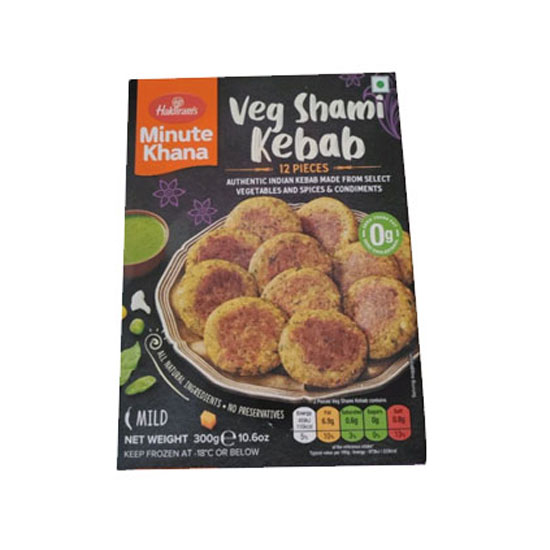 Picture of Haldirams Veg Shami Kebab FRZ - 300g