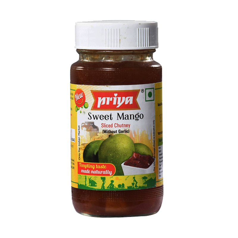 Picture of Priya Sweet Mango W/O Garlic Chutney - 340g