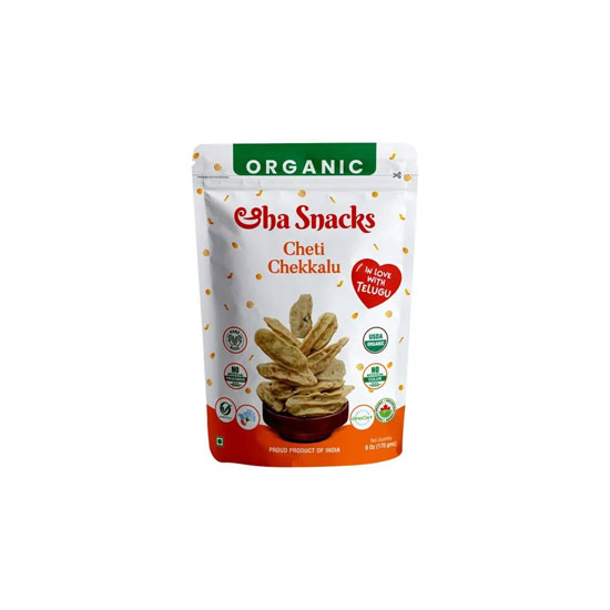 Picture of Aaha Snacks Organic Cheti Chekkalu - 170g