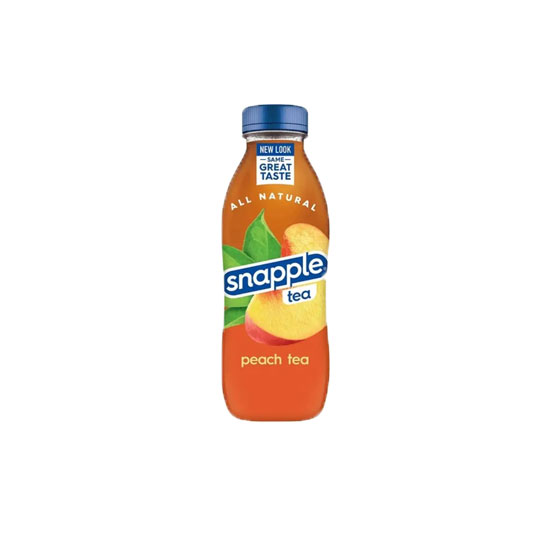 Picture of Snapple Zero Sugar Peach Tea-16oz